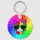 Search for red spiral key rings Rainbow