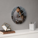 Search for wedding photo clocks Typography
