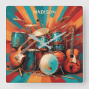 Search for musical clocks Drums