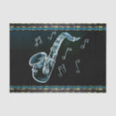 Search for musical note tissue paper Black