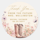 Search for country bridal shower stickers Last rodeo
