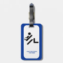 Search for volleyball luggage tags Silhouette