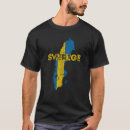 Search for sweden souvenir tshirts Map
