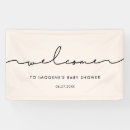 Search for welcome baby shower banners Whimsical