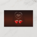 Search for cup coffee business cards Heart
