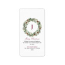 Search for non return address labels Watercolor