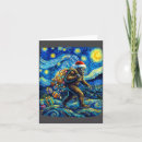 Search for starry night christmas cards Santa