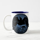Search for crow art mugs Raven