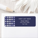 Search for stars return address labels Vintage