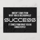 Search for success quote postcards Goals