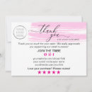 Search for thank you for purchase note Modern