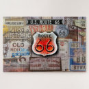 Search for route 66 puzzles Vintage