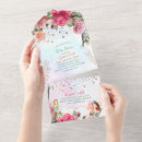 Search for fairy baby girl shower invitations Watercolor
