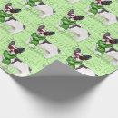 Search for boston terrier christmas wrapping paper Pets