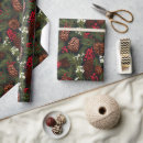 Search for pine cone wrapping paper Festive