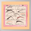 Search for eyebrow posters Beauty