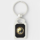 Search for yin yang key rings Black