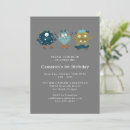 Search for monster 1st birthday invitations Cute