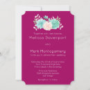 Search for pastel floral invitations Green