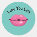 Search for big lips stickers Kiss