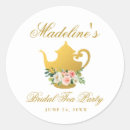 Search for pink and gold stickers Bridal shower