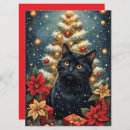Search for black cat christmas cards Festive