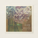 Search for hydrangea napkins Rustic