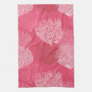Search for coral tea towels Underwater