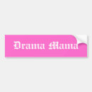 Search for drama bumper stickers Pink
