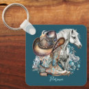 Search for western horse key rings Cowgirl