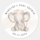 Search for girl babyshower stickers Thankyou
