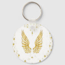 Search for angel wings key rings White