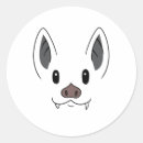 Search for bat face stickers Halloween