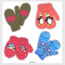 Search for red mitten stickers Cute