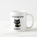 Search for funny black cats mugs Sarcastic