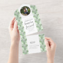 Search for tropical greenery wedding invitations Trendy