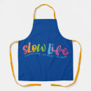 Search for live fast aprons Slow food