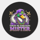 Search for throw me something stickers Costume