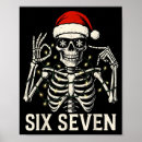 Search for skeleton posters Santa