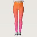 Search for neon orange leggings Ombre