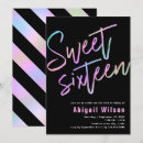 Search for purple black sweet 16 Stripes