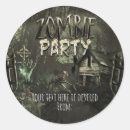 Search for fun horror stickers Zombie