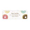 Search for donut return address labels Girl
