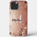 Search for rose gold floral iphone cases Modern
