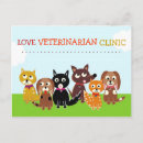 Search for veterinary appointment postcards Cats