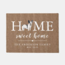 Search for french bulldog doormats Illustration