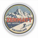 Search for vintage ski stickers Switzerland