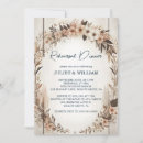 Search for spring rehearsal dinner invitations Bohemian