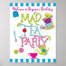 Search for tea birthday party posters Wonderland