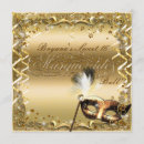 Search for masquerade ball birthday invitations Glitter